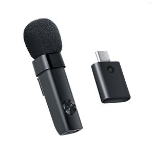 Microphones téléphone PC enregistrement vidéo réduction du bruit Portable sans fil Lavalier Microphone son clair Mini enseignement professionnel Clip sur