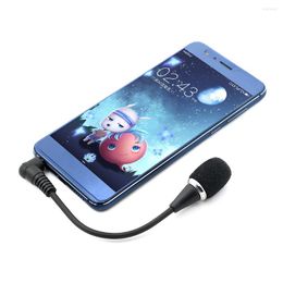 Microfoons draagbare mini 3,5 mm aansluiting flexibel 17 cm microfoon microfoon voor mobiele telefoon / pc laptop notebook audio -microfoon