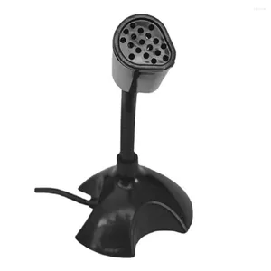 Microphones portables Streaming Gaming Karaoke Mini Mic USB Condensateur Microphone d'enregistrement omnidirectionnel pour ordinateur portable