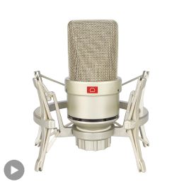 Microphones Professional Condenser Microphone Studio pour ordinateur portable ordinateur micro karaoké chant en streaming Microphn sonore Mikrofon Mike