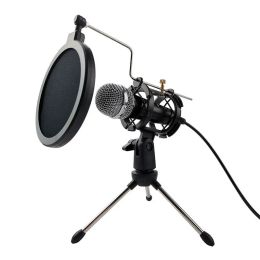 Microphones Microphone professionnel du condenseur pour PC / ordinateur d'ordinateur portable Studio Singing Gaming Streaming For Video Chatting Podcast