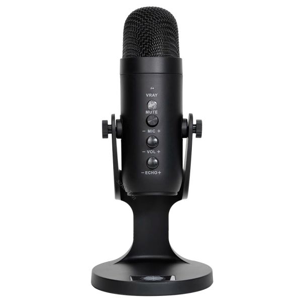 Microphones Professional Condenser Microphone Gaming Video Enregistrement USB Microphone pour PC Computer Studio Streaming Podcasting YouTube Mic
