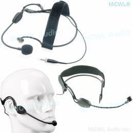 Microfoons Professionele ME3 -headset condensor microfoon voor Sennheiser EW100 EW300 EW500 Music Wireless MICS -systeem