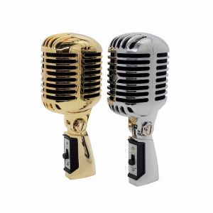 Microphones Professional Microphone 55sh Dynamic Karaoke Recording Studio Wired Retro Capsule Mic Vocal Singing for Vintage Home KTV