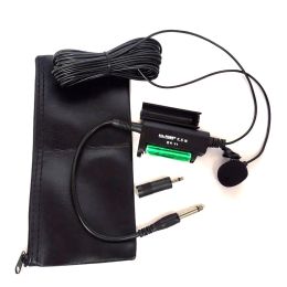 Microfoons Professionele muziekinstrumenten Condensor Lavalier Microfoon Rapel Tie Clip Mic voor gitaarstemversterker luidspreker Mixer Audio
