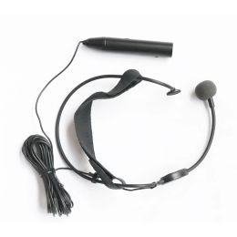 Microphones Professional Original Micwl XLR ME3 Headwear Headset Head Microphone 3pin Phantom Power 48V pour le mélangeur Amplifer Préampe 5m Câble