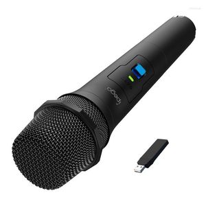 Microphones professionnel sans fil Microphone jeu en direct Microphone à condensateur pour l'enregistrement PC ordinateur NS Switch