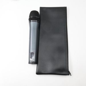 Microphones professionnel sans fil porte-microphone étui en tissu avec fermeture à glissière pour accessoires de sac ou câble 30 12.5CM