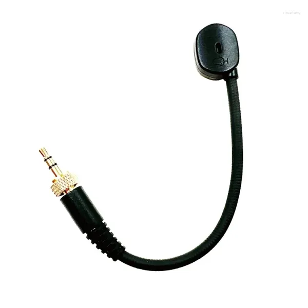 Microphones Remplacement Boom micro pour les coffrets de haut-parleur sans fil Headsets Amélioration du bruit détachable 3,5 mm Lumière de jeu