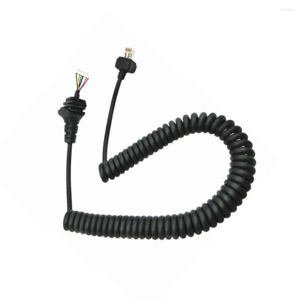 Reemplazo de micrófonos para HM-152 ICOM RADIO MICRÓFONO IC F121 S F221 F520 Cable de micrófono