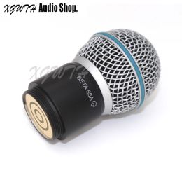 Microphones Remplacement sans fil Pinche sans fil Microphone Cartoule Capsule Head Shure Beta58a SM 58 PGX2 PG4 SLX2 SCHE