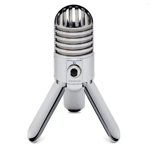 Microphones Samson Meteor Mic USB Grand diaphragme Microphone Microphone Enregistrement de l'oreille en temps réel
