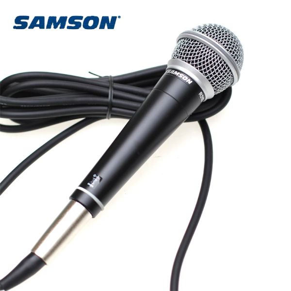 Microphones Microphone cardioïde dynamique Samson R21s avec XLR à 1/4 