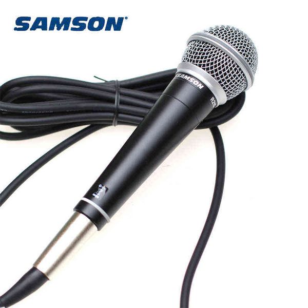 Microphones Samson R21S Microphone cardioïde dynamique avec câble micro XLR à 1/4