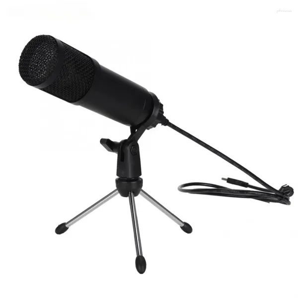 Microphones Vendez un microphone à condensateur professionnel BM-800USB pour la conférence d'enregistrement de jeu avec support câble USB