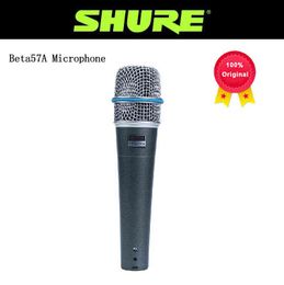 Microfoons SHURE BETA 57A Bedrade Microfoon Dynamische Cardioïde Studio Home Record Handvat Microfoon voor Karaoke Muziek Stage Performance Live Mic T220916