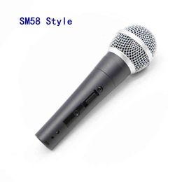 Micrófonos SM classic 58 57 tradicional sm58sk con cable de mano vocal karaoke cantando micrófono dinámico con interruptor T220916