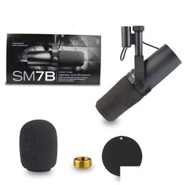 Microphones Sm7B Microphone de Studio d'enregistrement professionnel micro dynamique cardioïde pour la diffusion en direct des voix Bud 231226 livraison directe El Dhmun