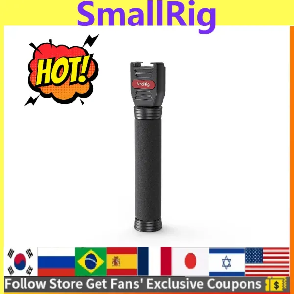 Microphones Smallrig Interview Microphone Gandoue sans fil Adaptateur de main-d'œuvre pour Rode Wireless Go 3182