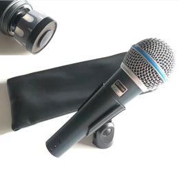 Micrófonos súper cardioides micrófono dinámico vocal micrófono con cable profesional 58a 58 un micrófono de la serie 58 BT para microfono de karaoke microfono
