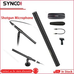 Micrófonos synco micd2 Shotgun micrófono micrófonos mikrofon interfaz de audio de grabadora de voz micrófono micrófono para radio