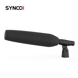 Microphones Synco MICD2 Shotgun Microphone HyperCardioID MIC avec connecteur XLR Connecteur Video Audio Enregistrement micro