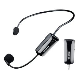 Microfoons TakStar HM200W Wireless UHF Headworn Microfoon Gebruik voor versterker of luidsprekerkast in spraak, onderwijs, gids, propaganda
