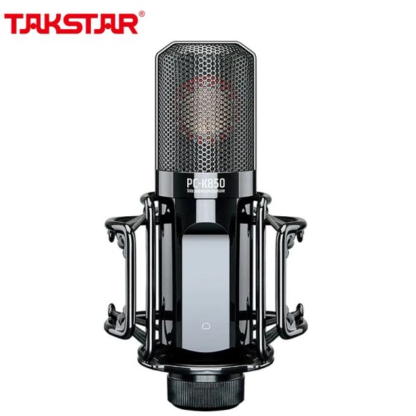 Micrófonos Takstar PCK850 Condensador Profesional Micrófono Gran Diafragma Estudio de grabación micrófono