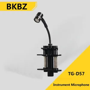 Microfoons TG-D57 Capacitief instrument Microfoon Clip Type MIC wordt gebruikt voor verticale ronde drums Kleine of percussie Instru
