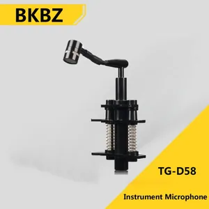 Microfoons TG-D58 capacitief instrument Microfoonclip aan voor percussie Snare en