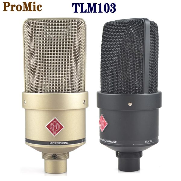 Microphones TLM103 Microphone Studio professionnel TLM103 Mic de condenseur cardioïde grand diaphragme