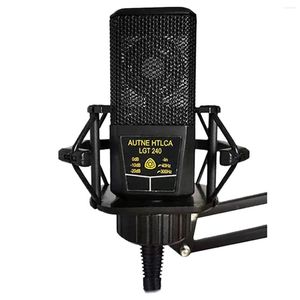 Microphones Meilleures offres Microphone à condensateur Jack 3,5 mm Enregistrement d'ordinateur pour les jeux Streaming Media Podcasts