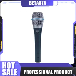 Microphones Top Quality Beta 87 Beta87 Condenseur Vocal Dynamic Hypercenter Mic convient au microphone vocal câblé