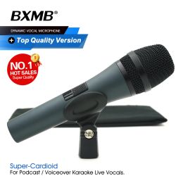 Microphones Top Quality Professional Wired Microphone E845S E845 Mic de micro cardioïde avec interrupteur ON / OFF pour la performance du karaoké vocal en direct