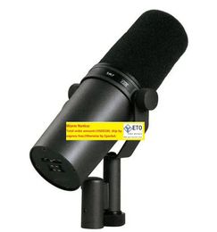 Micrófonos Micrófono dinámico cardioide profesional SM7B de alta calidad, micrófono de respuesta de frecuencia seleccionable para estudio, TV, voz en vivo, LL