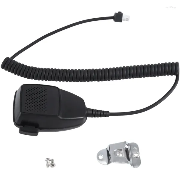 Microphones Radio bidirectionnelle HMN3596A Microphone de haut-parleur pour GM300 / SM50 / SM120 / GM3688 / GM3188 Poignée de voiture Durable Installation facile à utiliser