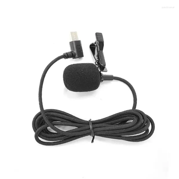 Microphones Type-C Lavalier Microphone Live Broadcast Enregistrement Revers pour SJCAM SJ10 SJ9 SJ8 Plus/Pro/Air