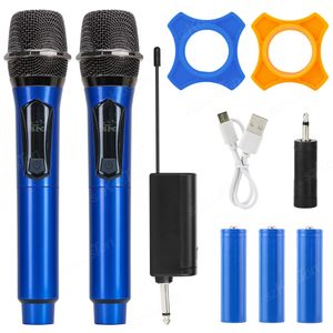 Microphones UHF Microphone sans fil à fréquence fixe de poche Dynamique Karaoké Party Stage Performance Mic Singing pour système de sonorisation 230518