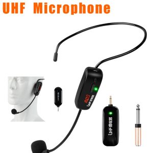 Microphones Headset Microphones UHF / FM Wireless Casice Microphone Mic System Casice et ordinateur