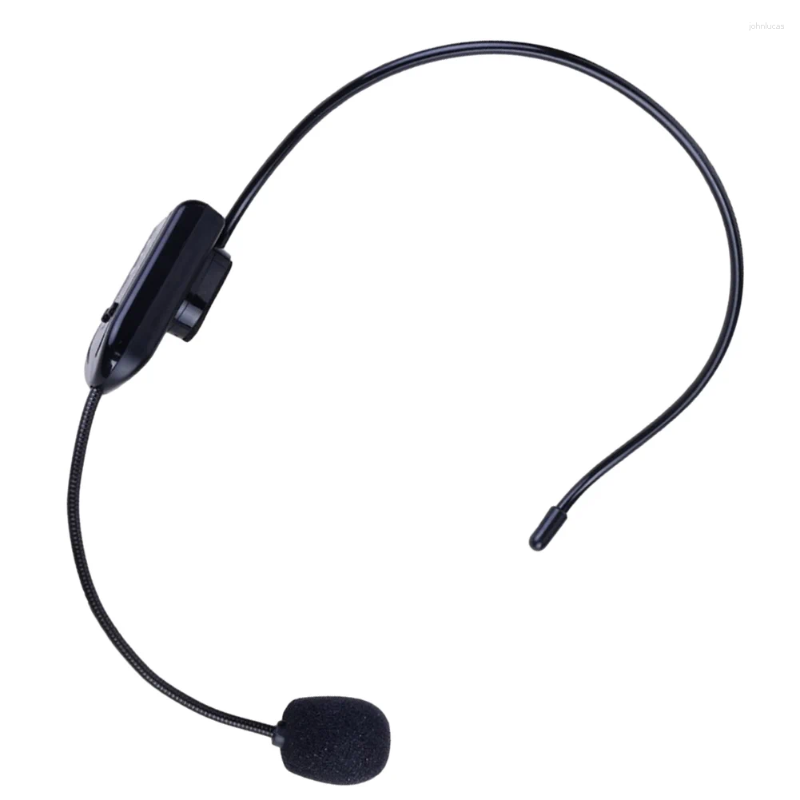 Mikrofoner UHF Headset Trådlös mikrofonlärare Lär ut utomhus scenljud hörlurar för röst