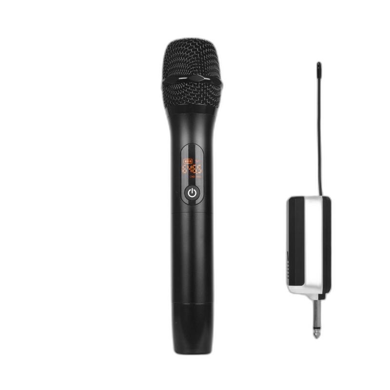 Microphones UHF Metal Handheld Microphone Rechargeable TYPE C Wireless Mic One Channel Or Dual
