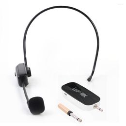 Microfoons UHF Draadloze Microfoon Headset Mic Systeem Voor Kerken Onderwijs Stage Voice Amp