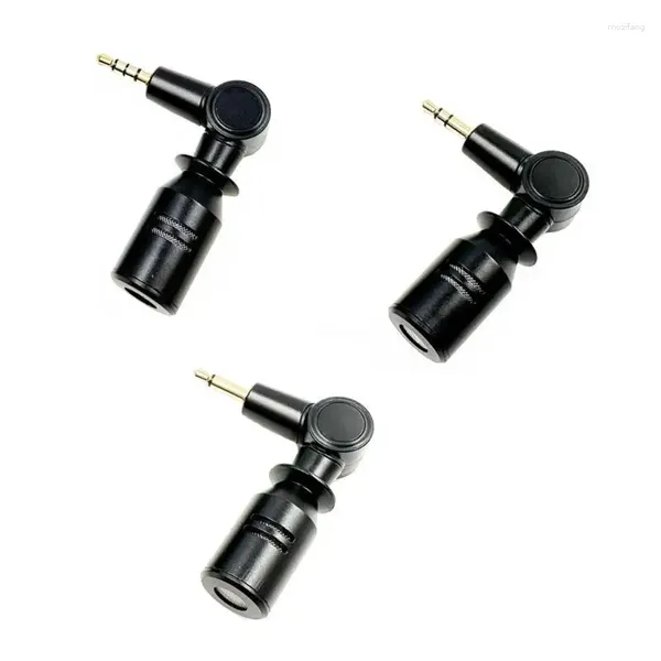 Microphones universels Mini micro 3.5mm micro casque pour l'enregistrement de jeux vidéo pliable livraison directe