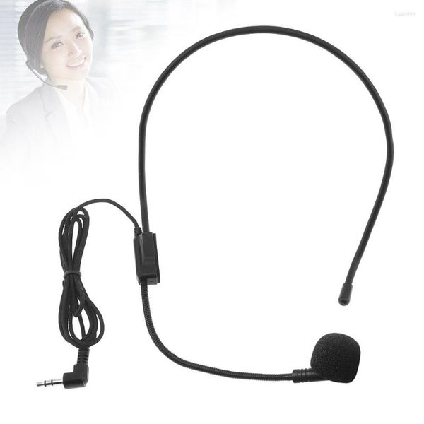 Micrófonos Universal portátil 3,5mm Jack auriculares micrófono accesorios de Audio para tarjeta de sonido PC portátiles portátiles Mic