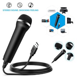 Microfoons Universele USB Wired Microfoon Karaoke Mic voor PlayStation 4 Switch Wii Xbox PC