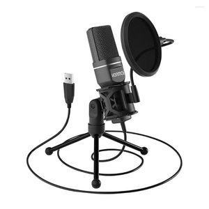 Microphones USB Computer Microphone YANMAI Microfone Cardioid Condenser Mic With Filter Tripod Stand For Streaming Laptop Desktop PC