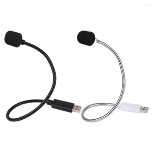Microfoons USB-condensator Directionele microfoonstekker Opname Thuisgebruik Flexibel voor computer Desktop Podcasting
