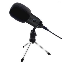 Microfoons USB Microfoon Condensoropname voor computer Laptop PC YouTube Karaoke Game Studio Record met schokbestendige statief