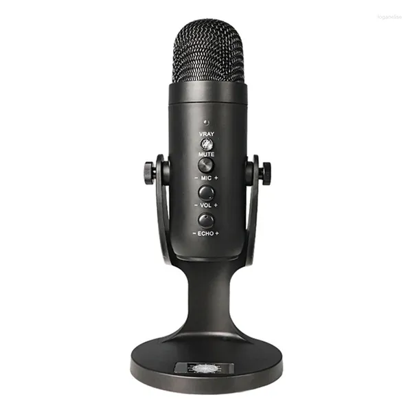 Microphones USB Microphone Condenser Type C Téléphone pour PC ordinateur portable jeu Streamingtik Tok YouTube