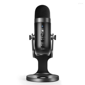 Microphones Microphone USB Microphone à condensateur professionnel pour PC Ordinateur portable Studio d'enregistrement Jeu de chant Streaming Mikrofon Diffusion en direct